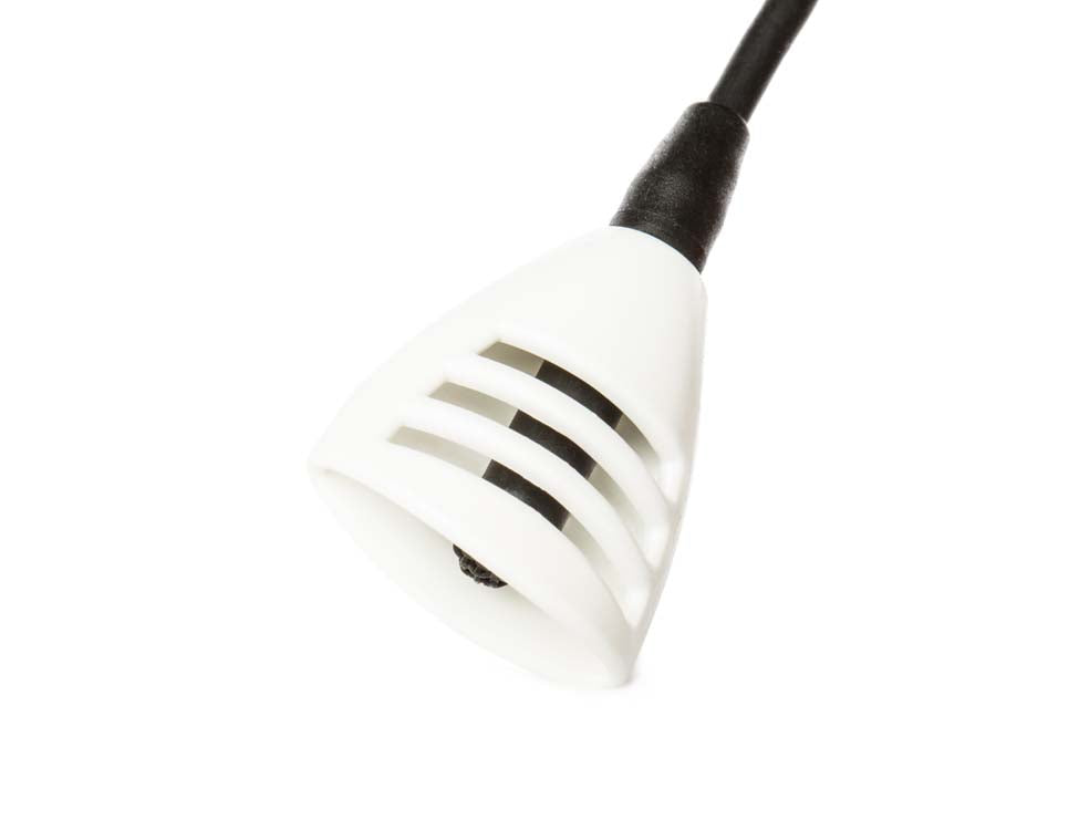 HIDE-A-MIC tie-holder COS11, white