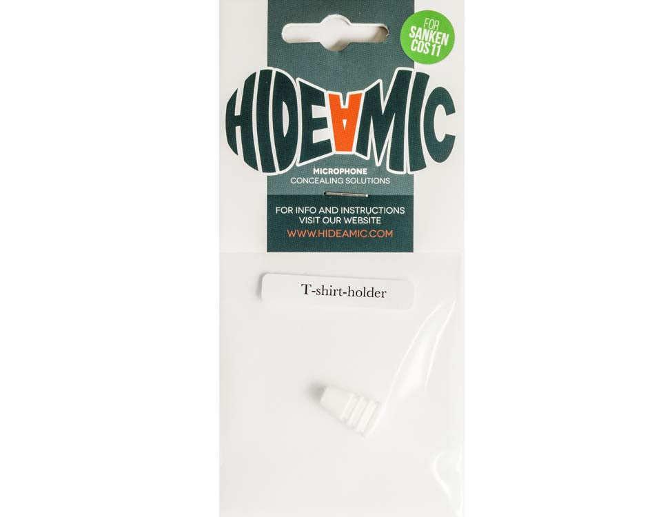 HIDE-A-MIC T-shirt-holder COS11, white