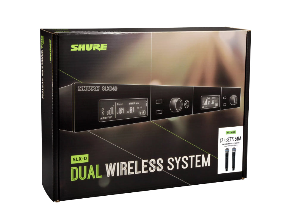SHURE SLXD24DE/B58
