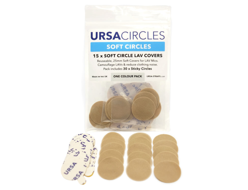 URSA STRAPS soft circles, 15 pieces