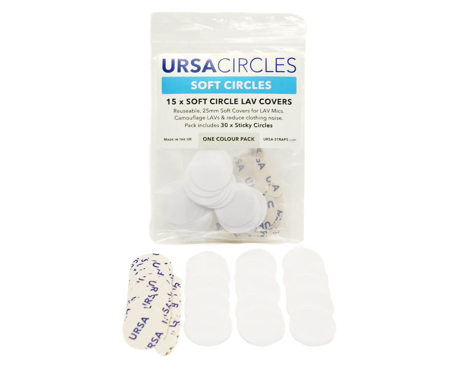 URSA STRAPS soft circles, 15 pieces