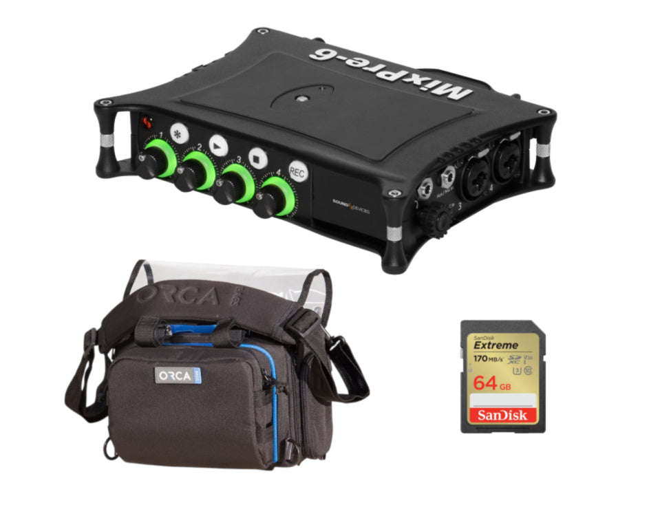 SOUND DEVICES MixPre-6 II BUNDLE