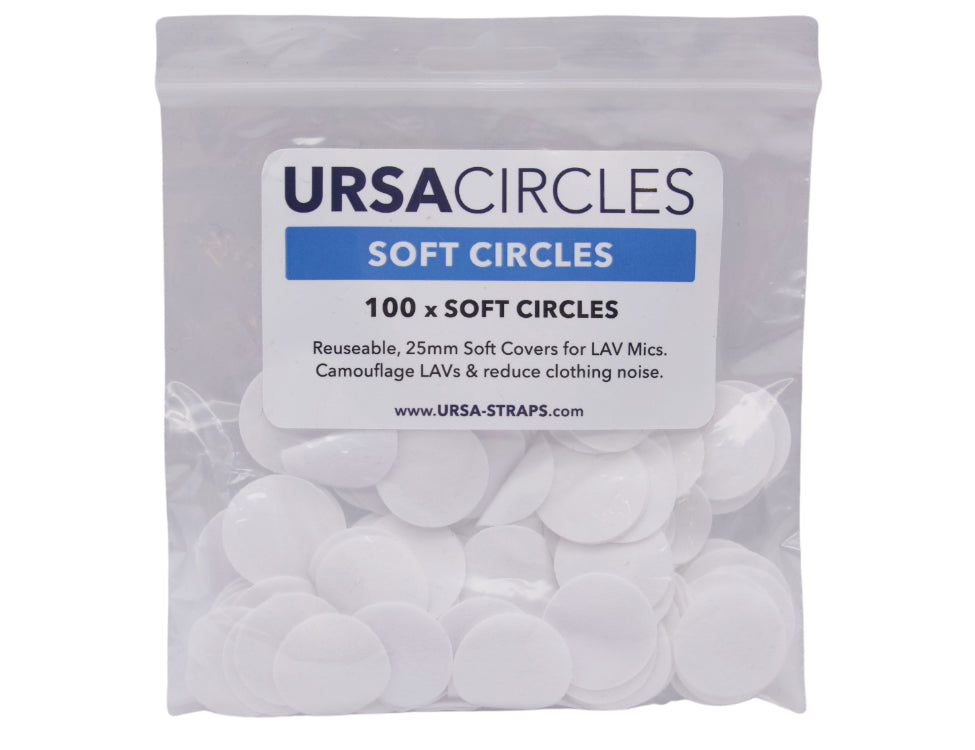 URSA STRAPS soft circles, 100 pieces