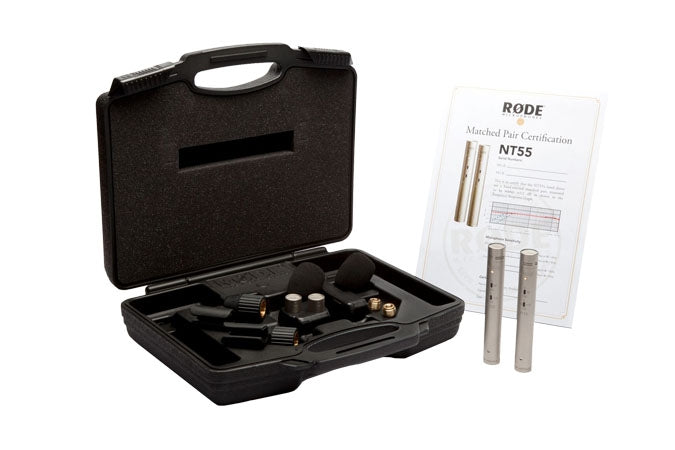 RODE NT55-MP matched pair