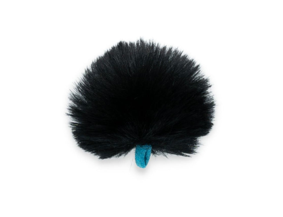 RADIUS WINDSHIELDS Urchin, lavalier windshield, large hole, black