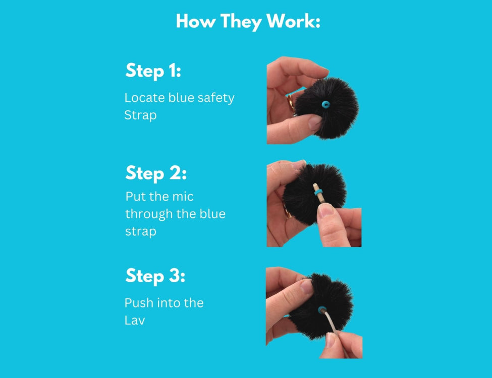 RADIUS WINDSHIELDS Urchin, mini lavalier windshield, black (pair)