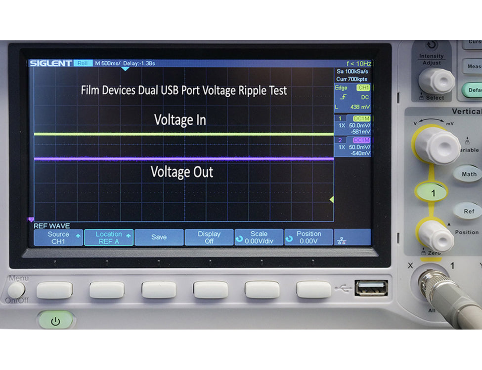 FILM DEVICES dual USB outlet