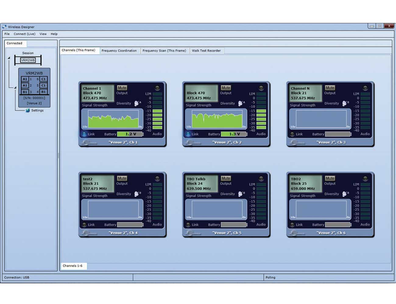 LECTROSONICS Venue 2 - mid band