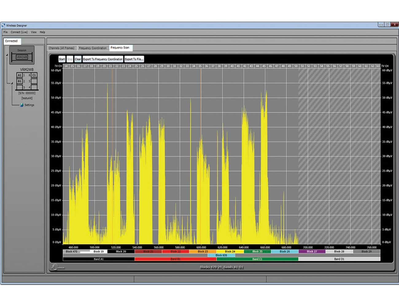 LECTROSONICS Venue 2 - low band