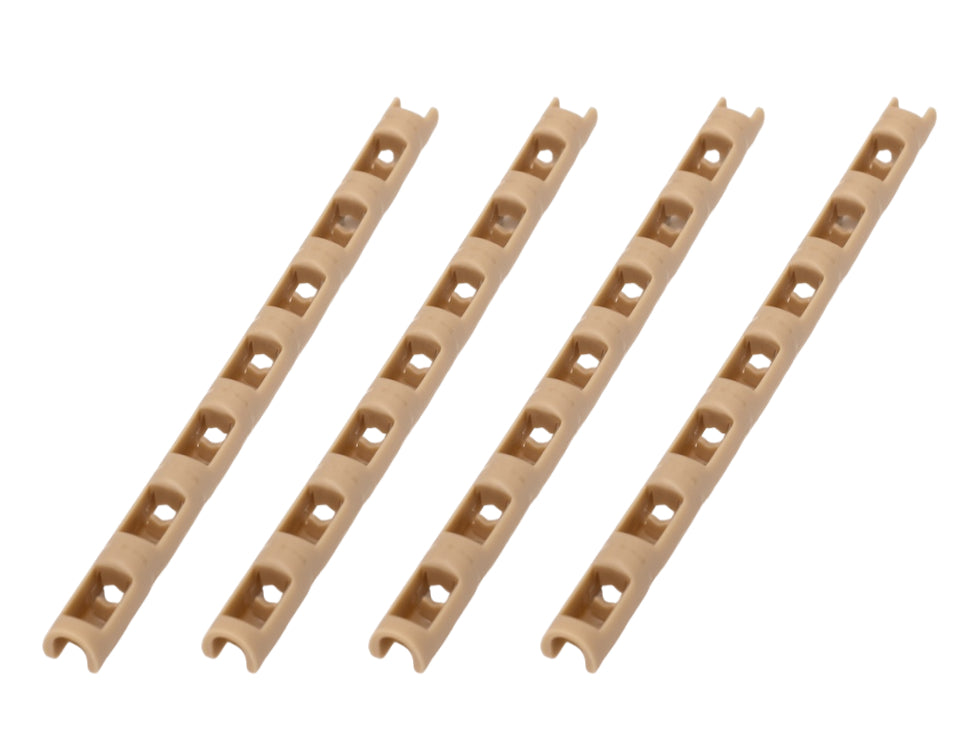 VIVIANA RF whip antenna saver, beige, 4 pcs