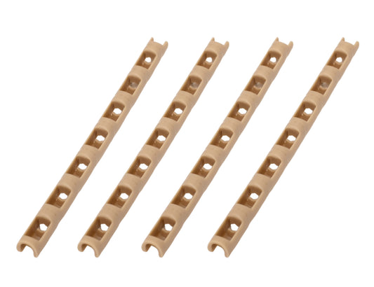 VIVIANA RF whip antenna saver, beige, 4 pcs