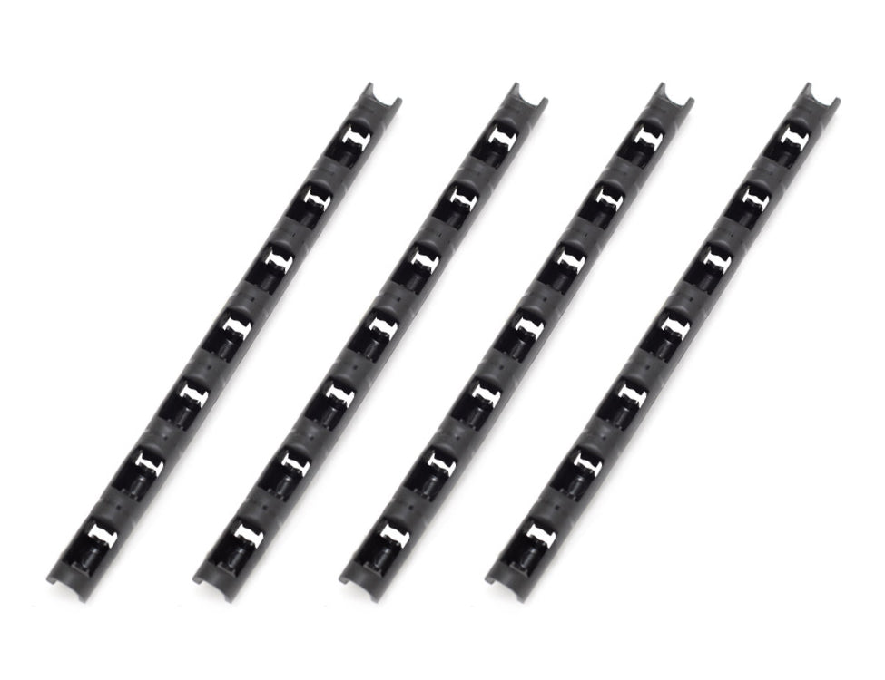 VIVIANA RF whip antenna saver, black, 4 pcs