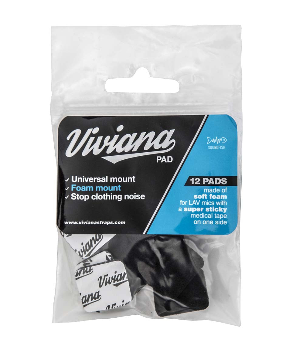VIVIANA Pad, black, 12 pieces