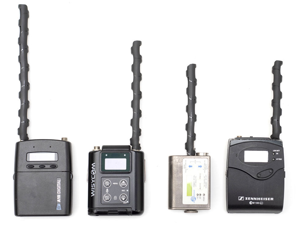 VIVIANA RF whip antenna saver, black, 4 pcs