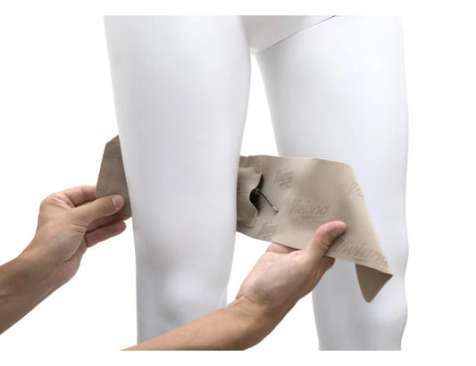 VIVIANA Extreme thigh belt, sideways, double velcro