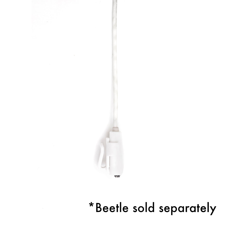 VIVIANA Beetle bra clip, white