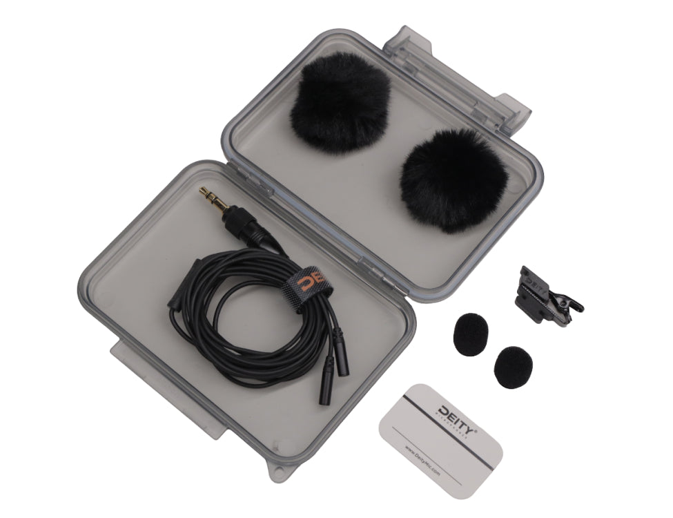 DEITY W.Lav Pro, Dual-Head, black, 3.5mm plug