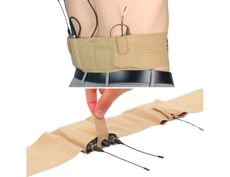 URSA STRAPS transmitter waist belt, double live pouch