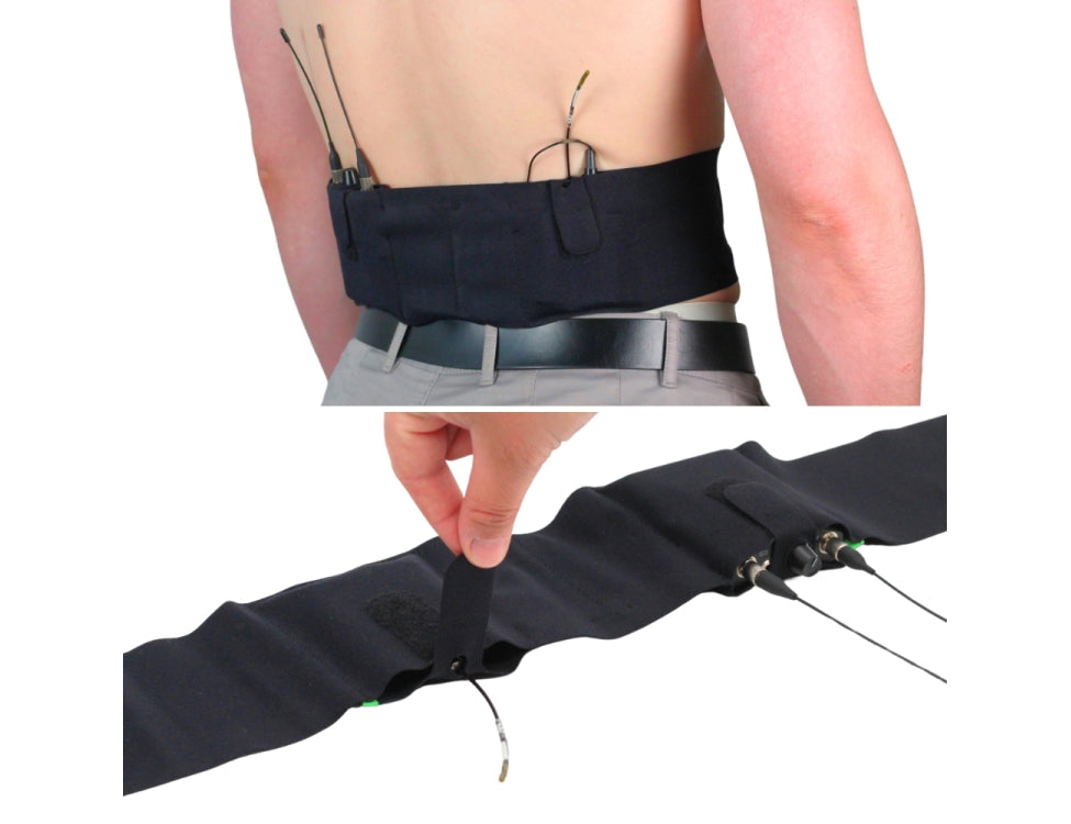 URSA STRAPS transmitter waist belt, double live pouch
