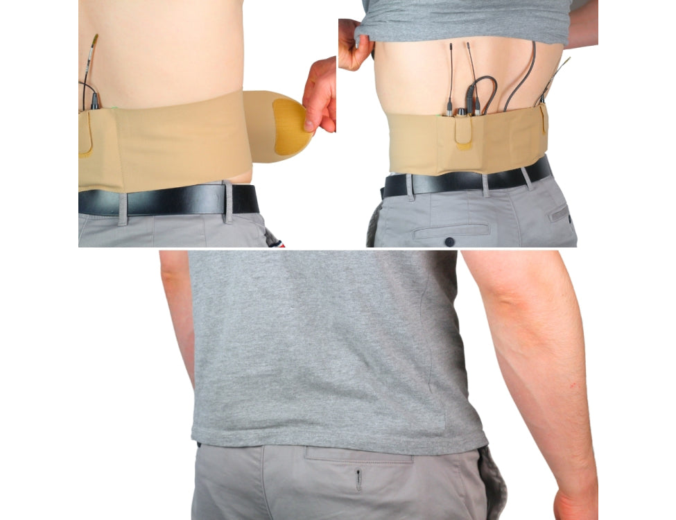 URSA STRAPS transmitter waist belt, double live pouch
