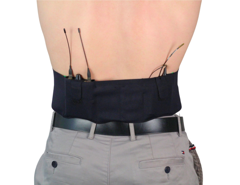 URSA STRAPS transmitter waist belt, double live pouch