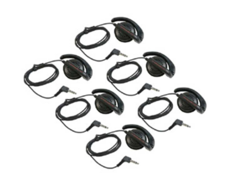 REMOTE AUDIO Ear Bud, 6-pack