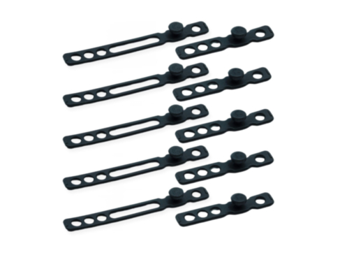 RADIUS WINDSHIELDS RAD cable straps, black